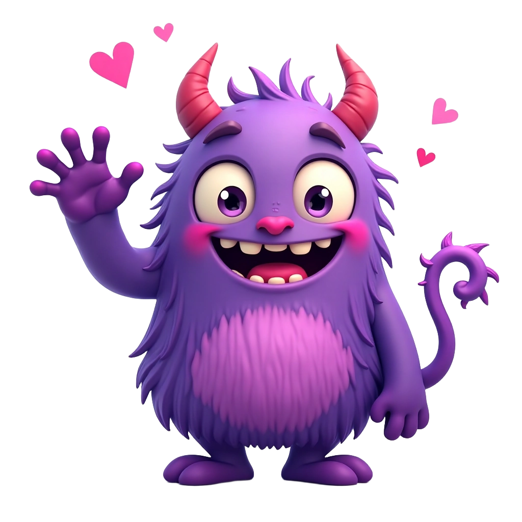 Friendly Monster Greeting